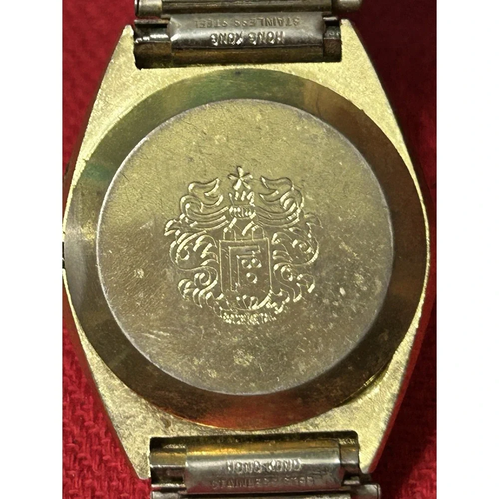 Vintage‎ Remington Electra 23 Unbreakable Mainspring Mens Watch Gold Tone Works